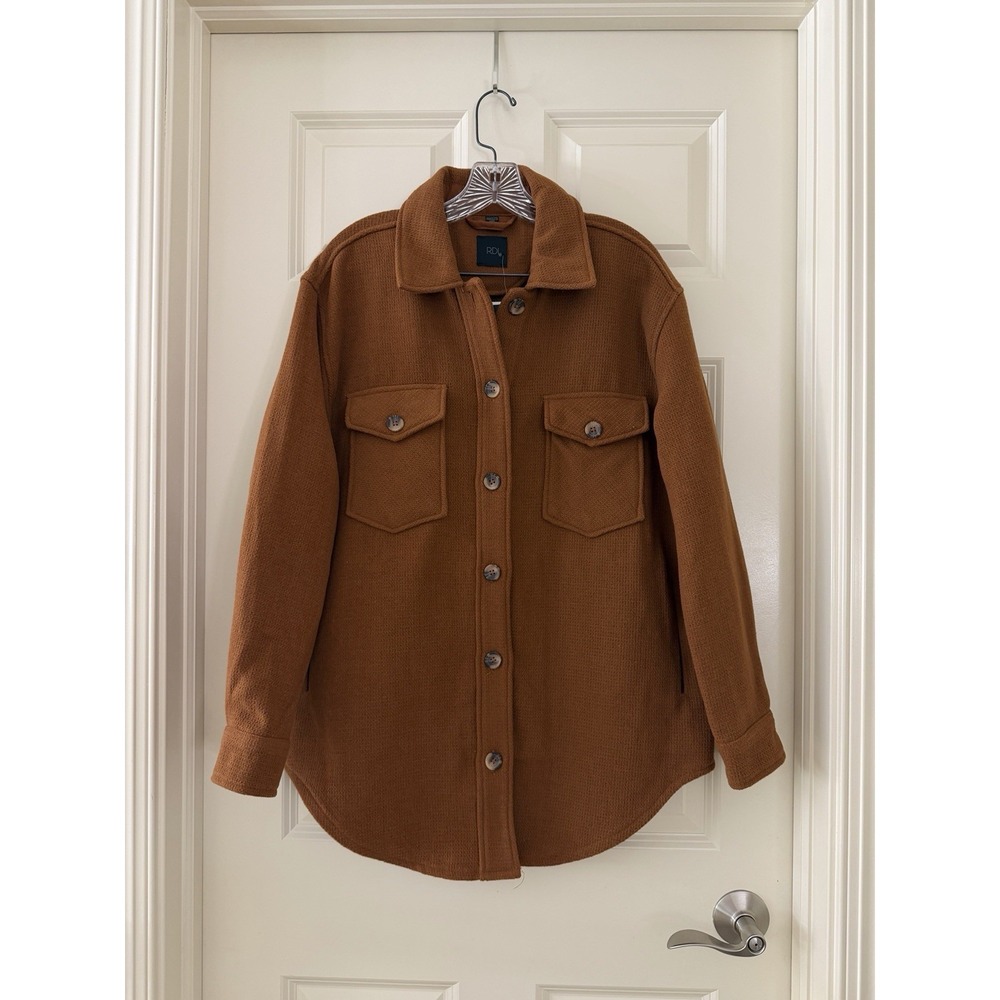 RDI women brown jacket shirt size S‎ new with tag